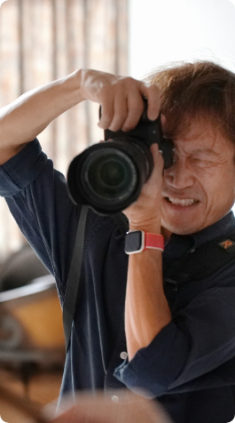 人気スポットで撮影した振袖のスナップショット