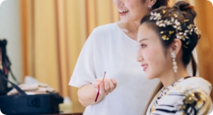 着付けヘアメイクのイメージ写真